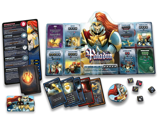 Dice throne - moine contre paladin