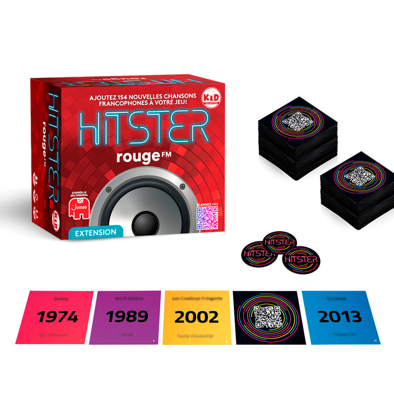 Chargez l'image, Hitster - 100% Franco Rouge FM
