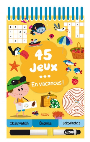 45 jeux... en vacances