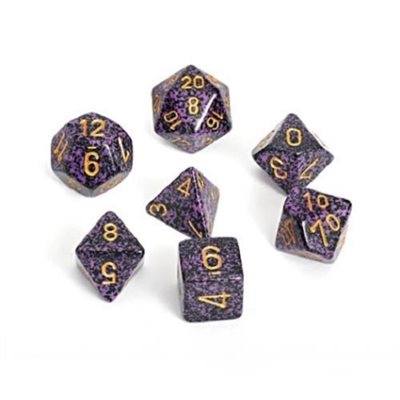 Chessex - ens. 7 dés- Speckled: Hurricane