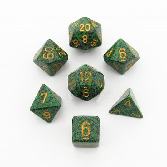 Chessex - ens. 7 dés- Speckled: Golden Recon