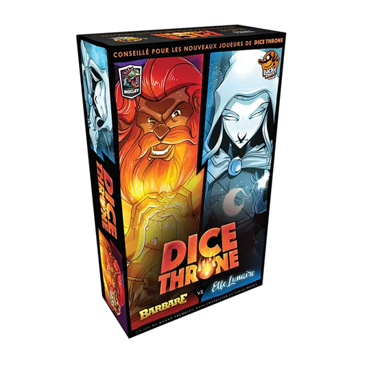 Dice throne - barbare contre elfe lunaire