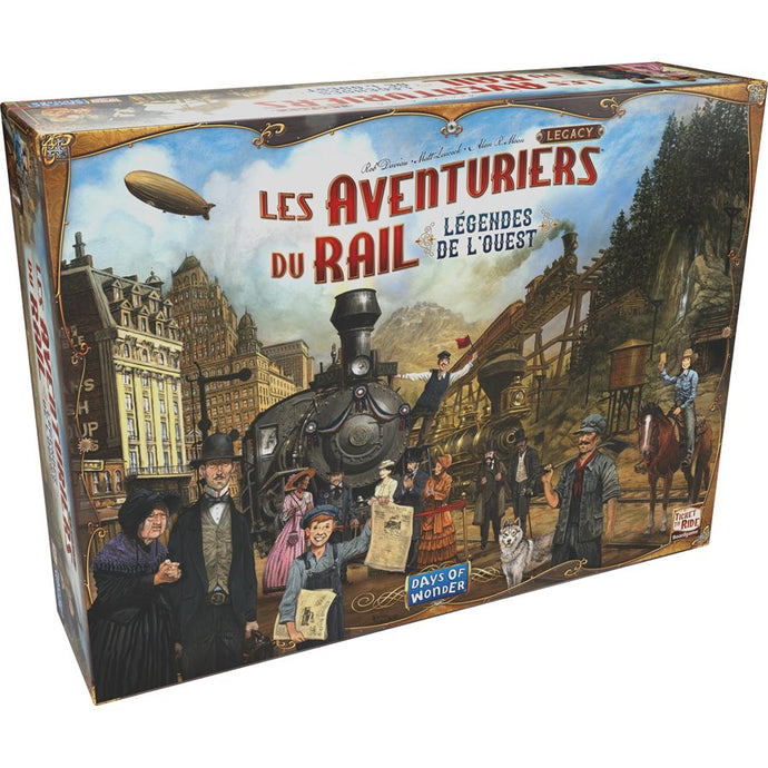 Les aventuriers du rail - légendes de l’ouest (legacy)