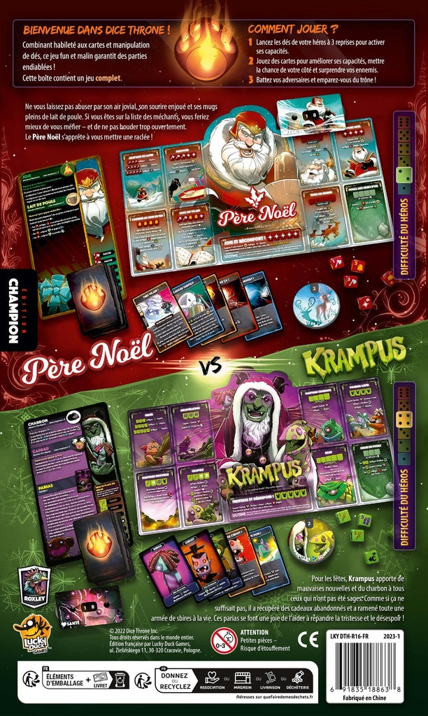 Chargez l'image, Dice throne - Père Noël vs Krampus
