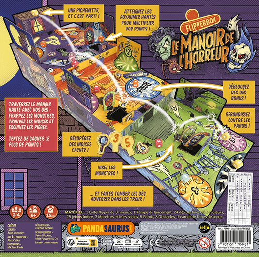 Flipperbox: le manoir de l’horreur