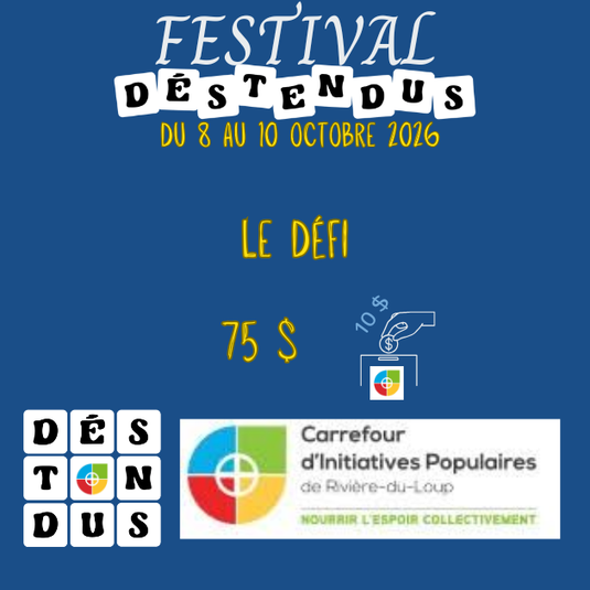 Festival Dés-Tendus - Le défi
