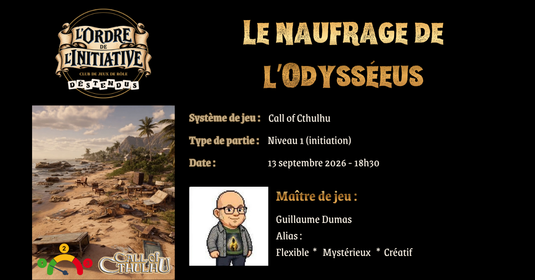 13 septembre 2026 - Le naufrage de l'Odysseus