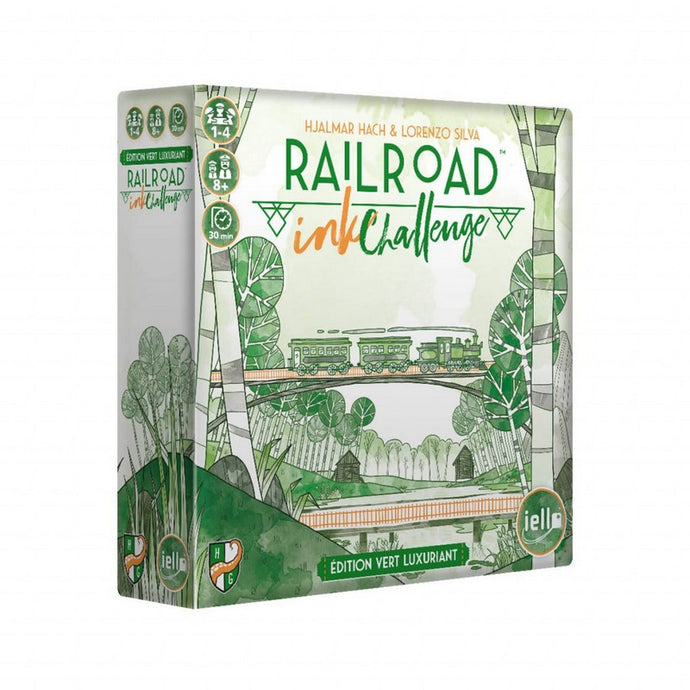 Railroad ink challenge édition vert luxuriant