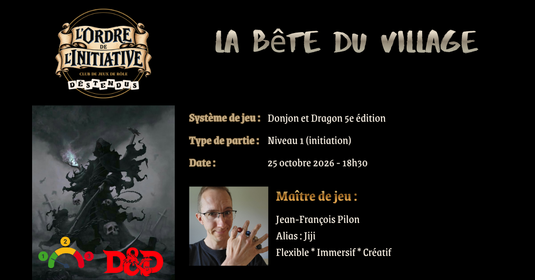 25 octobre - La bête du village