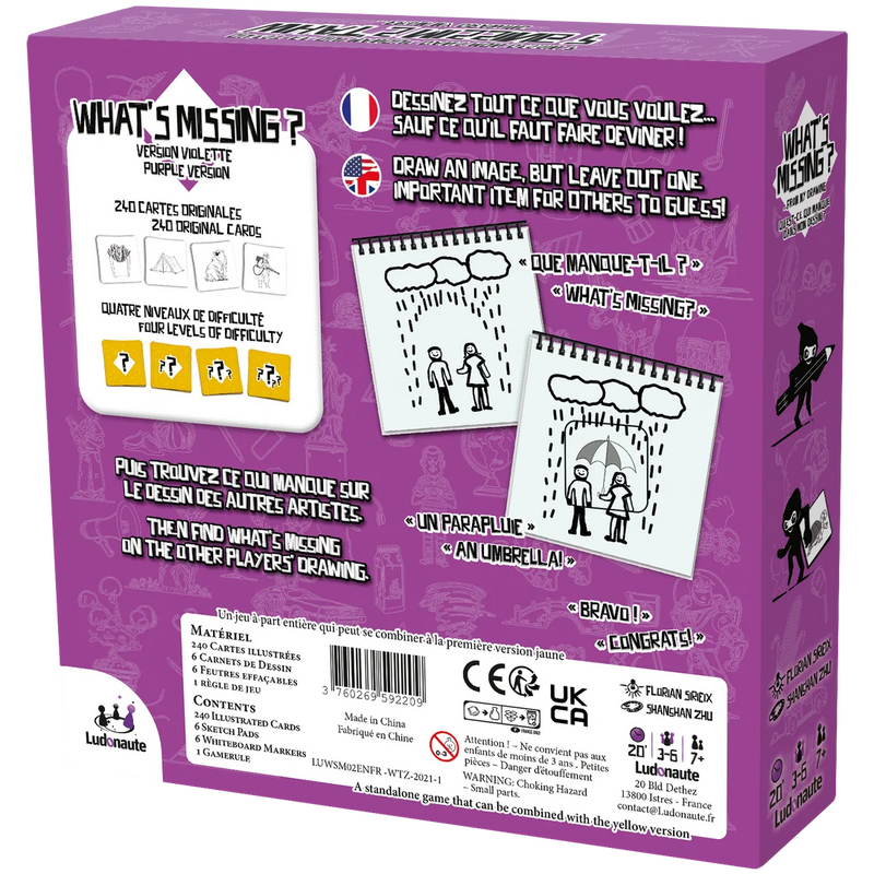 Chargez l'image, What's missing - Version violette vf
