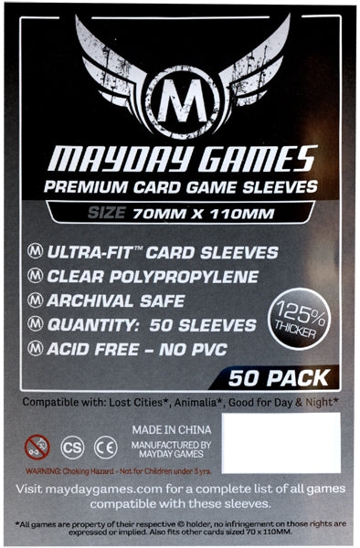 Mayday premium sleeves 70 x 110mm