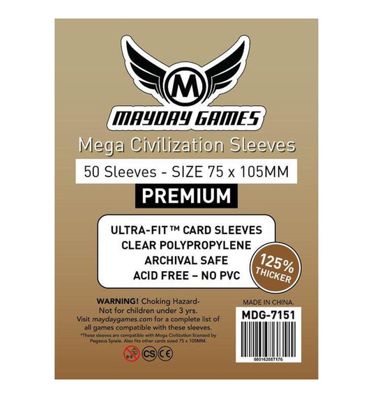 Mayday premium sleeves 75 x 105mm