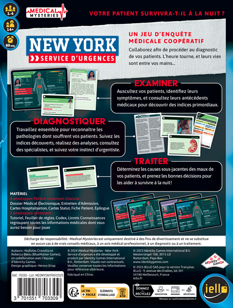 Chargez l'image, Medical mysteries: New York service vf
