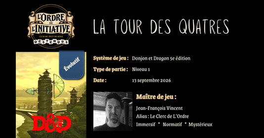 13 septembre 2026 - La tour des Quatres (TEST)