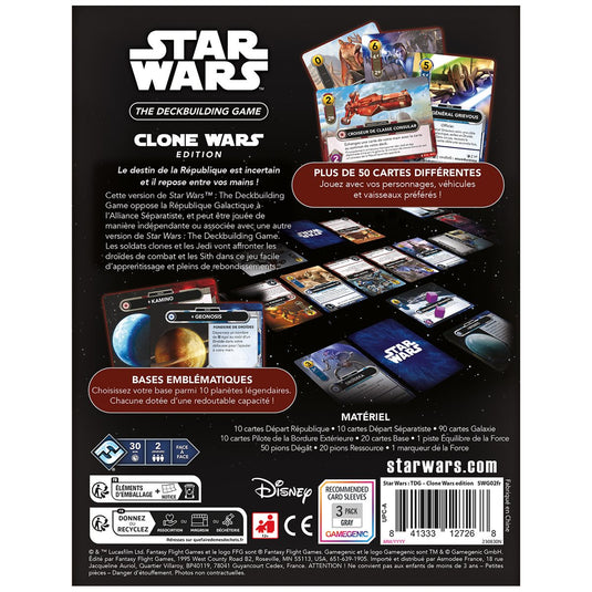 Star Wars the deckbuilding game - Clone wars vf