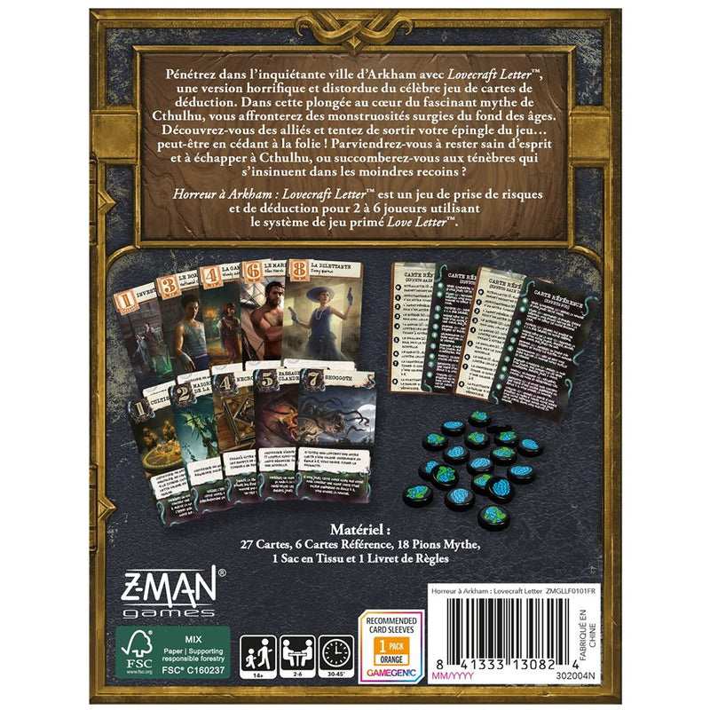 Chargez l'image, Horreur à Arkham - Lovecraft letter
