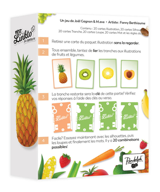 Petit linkto fruits et légumes