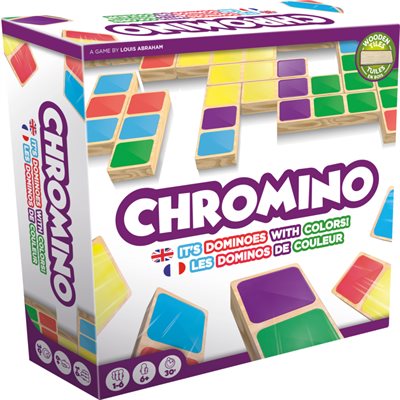 Chromino version en bois