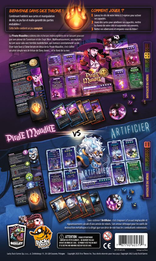 Dice throne saison 2 - Pirate Maudite vs Artificier