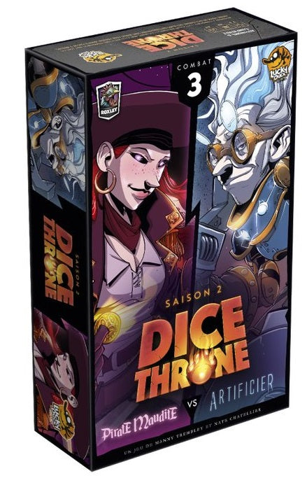 Dice throne saison 2 - Pirate Maudite vs Artificier