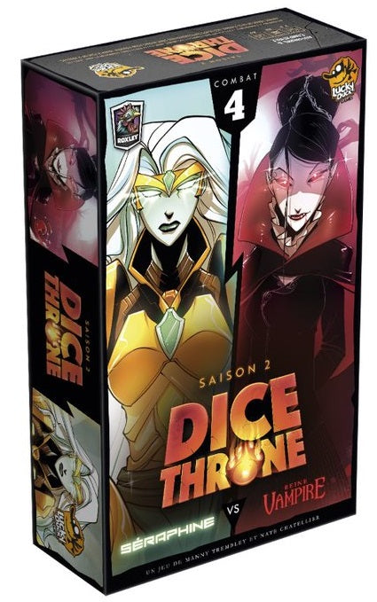 Dice throne saison 2 - Séraphine vs reine vampire