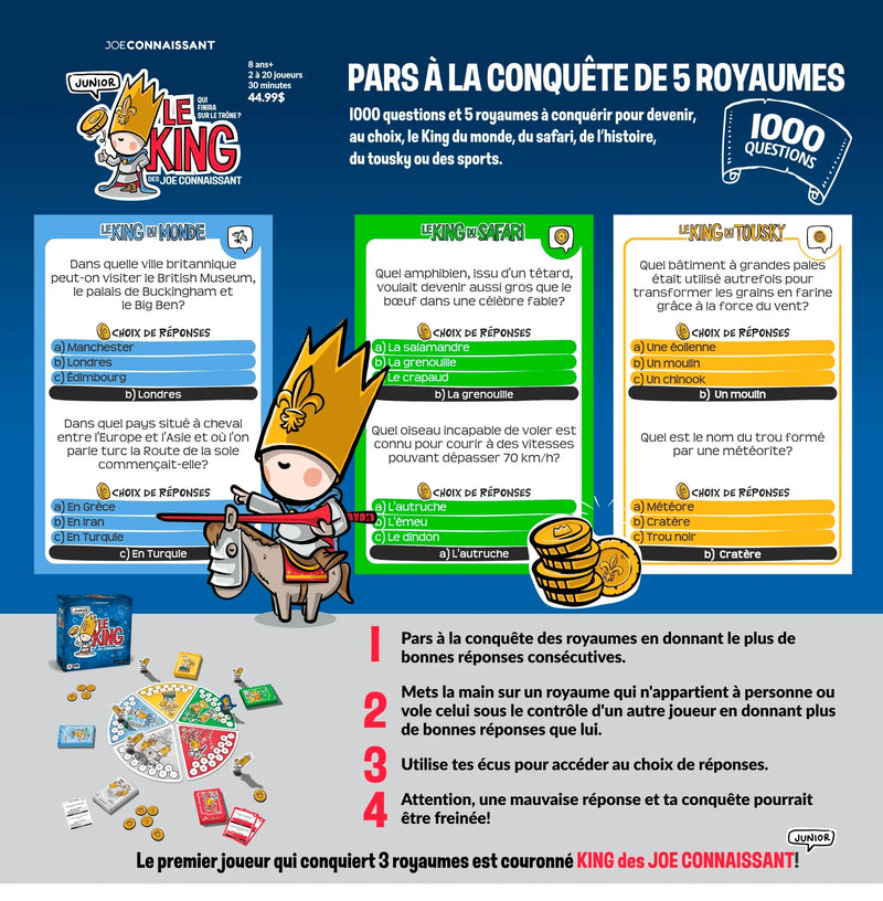 Chargez l'image, King des joe connaissants JUNIOR
